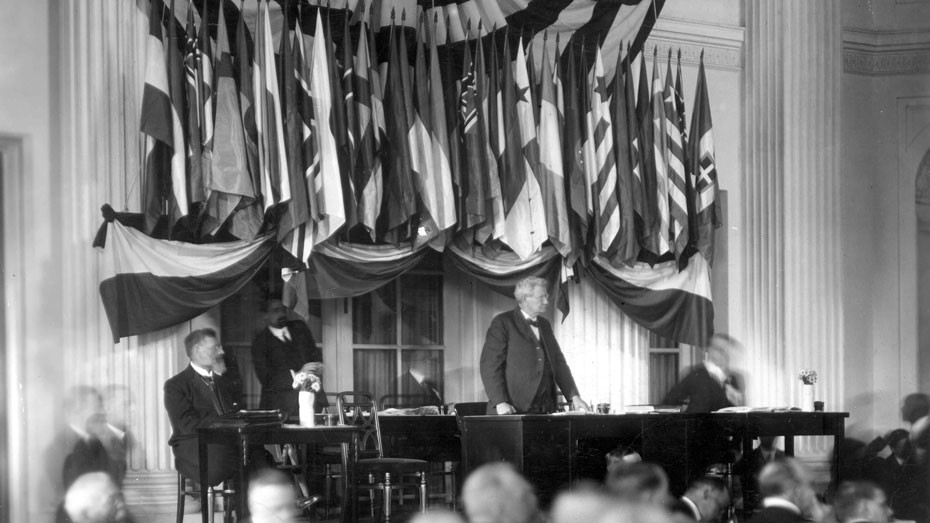 Première Conférence internationale du travail, en 1919 - © ILO